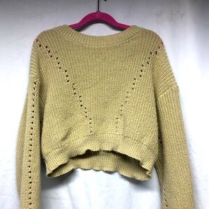 Crop top sweater girls